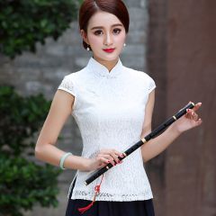 Oriental Chinese Shirt Blouse Costume -H84ZIN5SR-1