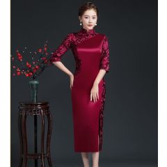 Oriental Qipao Cheongsam Chinese Dress -HLIG5S2E1-2