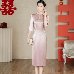 Oriental Qipao Cheongsam Chinese Dress -HMPIQCJT9-1