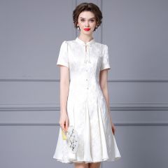 Oriental Qipao Cheongsam Chinese Dress -ICW4H8USD