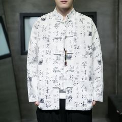 Chinese Coat Jacket Kung Fu Costume -JE1IH0BWT-1