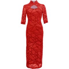 Oriental Qipao Cheongsam Chinese Dress -K3FN0TNFA-2