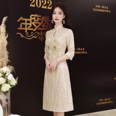 Oriental Qipao Cheongsam Chinese Dress -K3H4LJZ11
