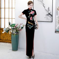 Oriental Qipao Cheongsam Chinese Dress -KFQNR8NJP