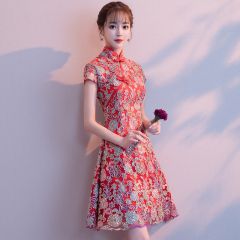 Oriental Qipao Cheongsam Chinese Dress -LHH7K1VK6