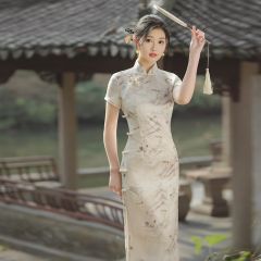 Oriental Qipao Cheongsam Chinese Dress -LWBGIDJS6