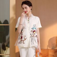 Oriental Chinese Shirt Blouse Costume -M8DAZ8YHS-1