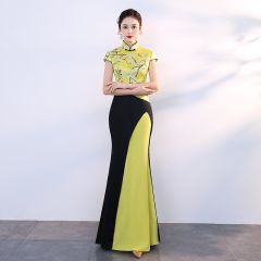 Oriental Qipao Cheongsam Chinese Dress -MKHDK6MS3
