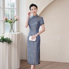Oriental Qipao Cheongsam Chinese Dress -MLNCW5TK2
