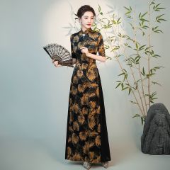 Oriental Qipao Cheongsam Chinese Dress -MYR2O8AON
