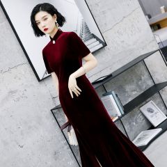 Oriental Qipao Cheongsam Chinese Dress -N97PM6XTL-2