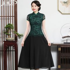 Oriental Chinese Shirt Blouse Costume -N9MNMN1XN-1