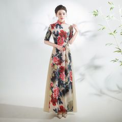 Oriental Qipao Cheongsam Chinese Dress -O144PUPSY