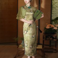 Oriental Qipao Cheongsam Chinese Dress -ODOWYX209