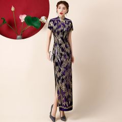 Oriental Qipao Cheongsam Chinese Dress -PQVA854CZ