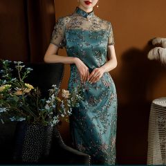 Oriental Qipao Cheongsam Chinese Dress -QGIK2JCC2