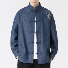 Chinese Coat Jacket Kung Fu Costume -QHS96YSQ5-1