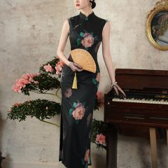 Oriental Qipao Cheongsam Chinese Dress -QV0U7ZCAK