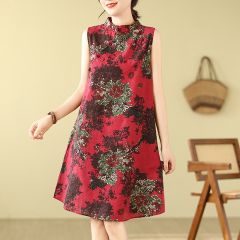 Oriental Qipao Cheongsam Chinese Dress -R7ONCUOZ2