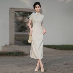 Oriental Qipao Cheongsam Chinese Dress -R7QHU62GN