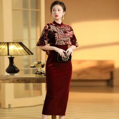 Oriental Qipao Cheongsam Chinese Dress -RIKXXZ00U-1