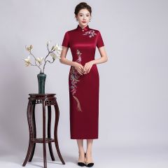 Oriental Qipao Cheongsam Chinese Dress -RWB5GM222