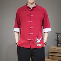 Chinese Shirt Blouse Kung Fu Costume -SLFPDSSUR-2