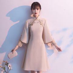 Oriental Qipao Cheongsam Chinese Dress -SXQU8R8HU