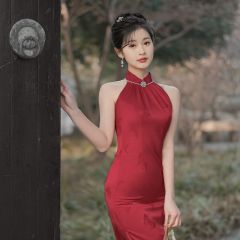 Oriental Qipao Cheongsam Chinese Dress -SZJGWGM9Q-2