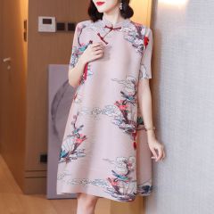 Oriental Qipao Cheongsam Chinese Dress -TAZDPFKBQ