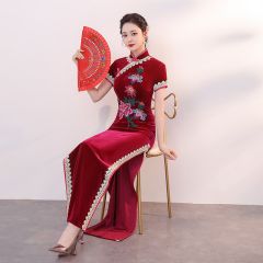 Oriental Qipao Cheongsam Chinese Dress -UDCJ6CX45