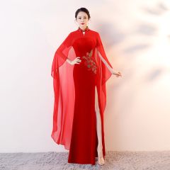 Oriental Qipao Cheongsam Chinese Dress -UQA8J6RWU-2