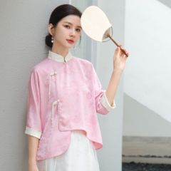 Oriental Chinese Shirt Blouse Costume -UR4F0YFYG