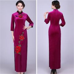 Oriental Qipao Cheongsam Chinese Dress -8PXVI6JRAA-1