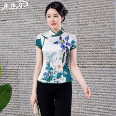 Chinese Shirt Blouse Kung Fu Costume -VF56X0NU6-2