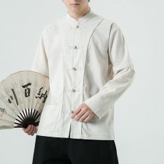 Chinese Shirt Blouse Kung Fu Costume -VGCAY6NSG-3