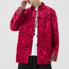 Chinese Coat Jacket Kung Fu Costume -VGCLBZMQF-1