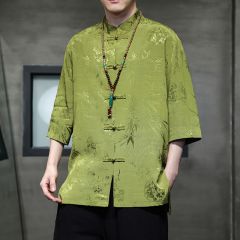 Chinese Shirt Blouse Kung Fu Costume -VGRWGYK32-1