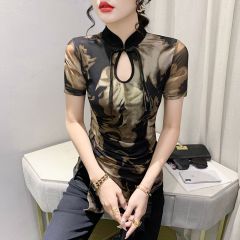 Oriental Chinese Shirt Blouse Costume -VGVSWI1F5-1