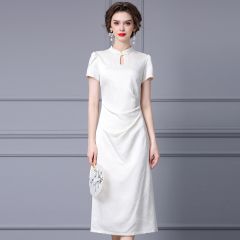 Oriental Qipao Cheongsam Chinese Dress -VGZCHMDF8