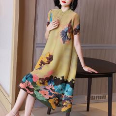 Oriental Qipao Cheongsam Chinese Dress -VRX6XGV5N-1