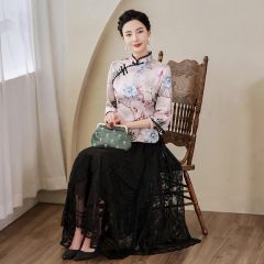 Oriental Chinese Shirt Blouse Costume -VSX91L8HK