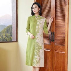 Oriental Qipao Cheongsam Chinese Dress -VTJRHFJLB-2