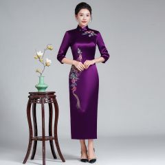 Oriental Qipao Cheongsam Chinese Dress -WVDEANLER-2