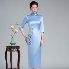 Oriental Qipao Cheongsam Chinese Dress -WVDEANLER-3