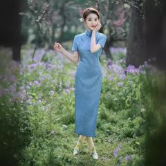 Oriental Qipao Cheongsam Chinese Dress -XYAA1L7DO-2
