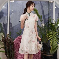 Oriental Qipao Cheongsam Chinese Dress -YMJFZ1YH1