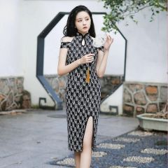 Oriental Qipao Cheongsam Chinese Dress -YZ7WPZY43-2