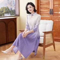 Oriental Qipao Cheongsam Chinese Dress -Z09RUUUAM-2