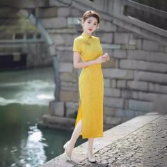 Oriental Qipao Cheongsam Chinese Dress -Z0K3R7A3V